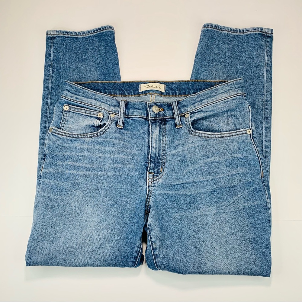 Madewell jeans The Slim Boy Jean high rise jeans boyfriend fit women siz…